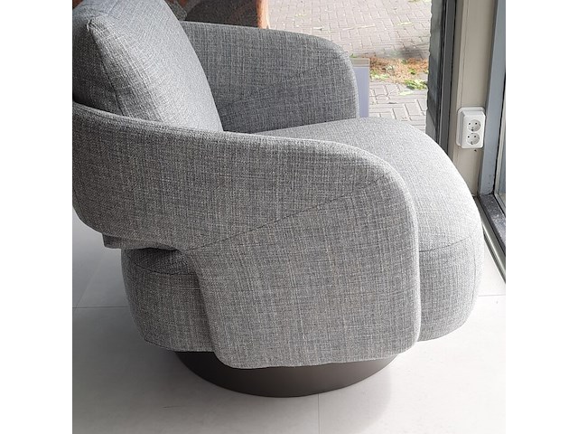 Fauteuil ditre italia, 356, grijs, draaibaar - afbeelding 5 van  10