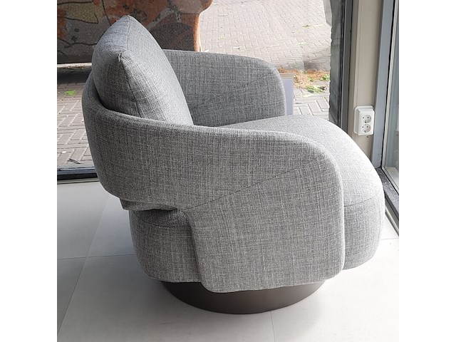 Fauteuil ditre italia, 356, grijs, draaibaar - afbeelding 6 van  10