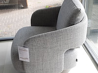 Fauteuil ditre italia, 356, grijs, draaibaar - afbeelding 9 van  10