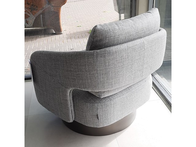 Fauteuil ditre italia, 356, grijs, draaibaar - afbeelding 10 van  10