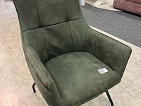 Fauteuil don, microvezel groen - afbeelding 1 van  7