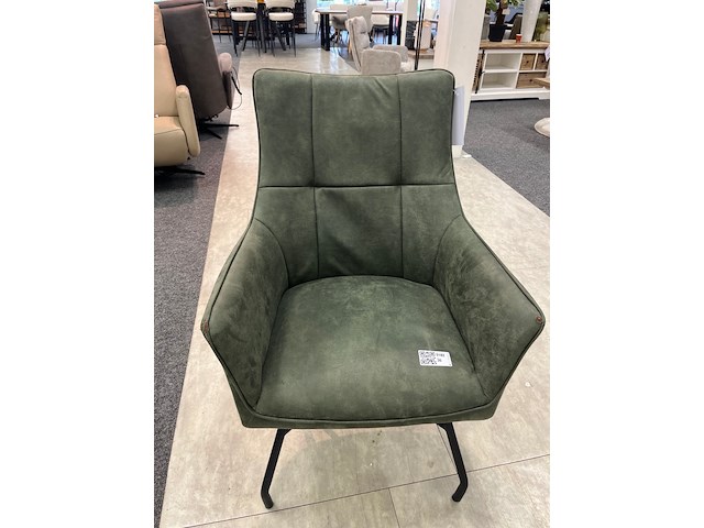 Fauteuil don, microvezel groen - afbeelding 2 van  7