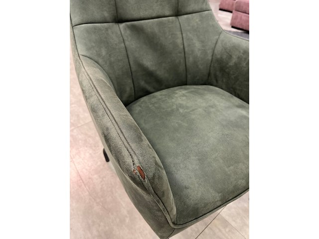 Fauteuil don, microvezel groen - afbeelding 4 van  7