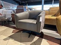 Fauteuil draai knudsen, olive groen / zebra - afbeelding 6 van  7