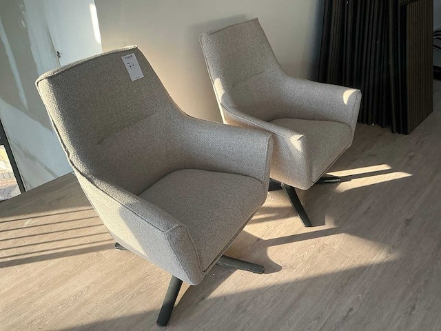 Fauteuil draaiend (2x) - afbeelding 1 van  3