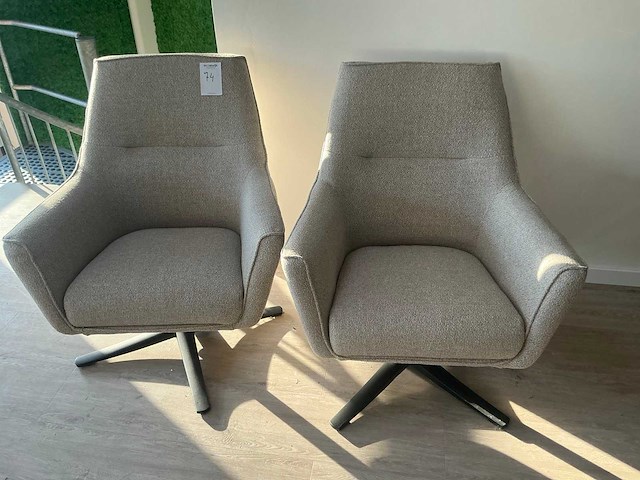 Fauteuil draaiend (2x) - afbeelding 2 van  3