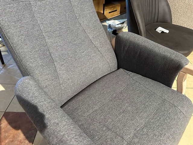 Fauteuil elektrisch verstelbaar knudsen, grijs - afbeelding 6 van  10