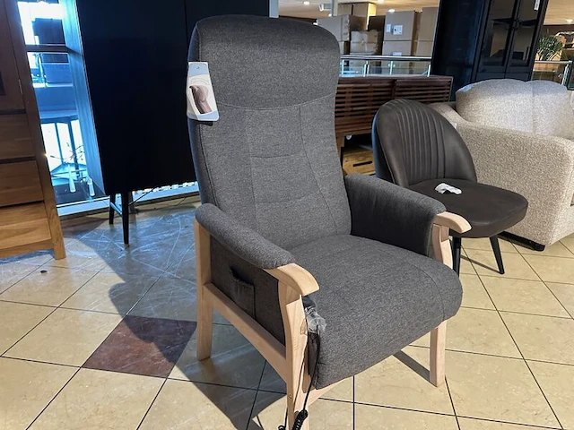 Fauteuil elektrisch verstelbaar knudsen, grijs - afbeelding 10 van  10