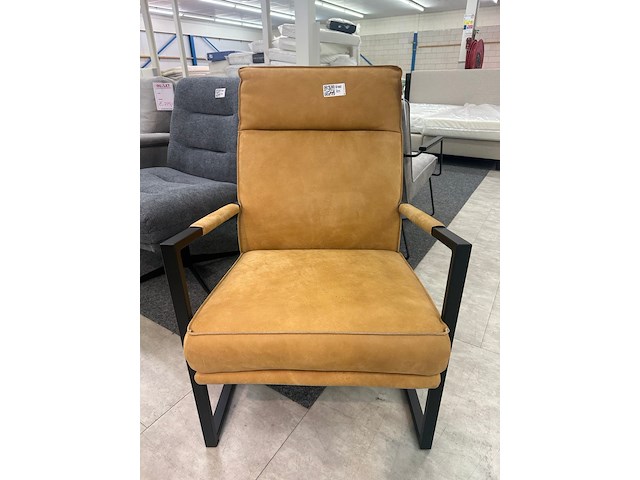 Fauteuil ella, okergeel - afbeelding 3 van  6