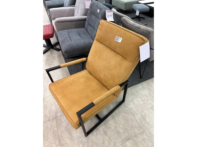 Fauteuil ella, okergeel - afbeelding 6 van  6