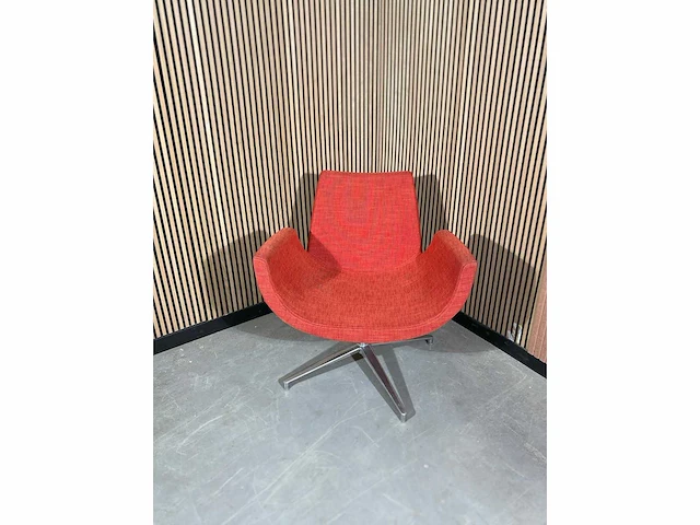 Fauteuil enjoy rood (3x) - afbeelding 2 van  4