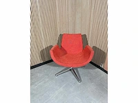 Fauteuil enjoy rood (3x) - afbeelding 2 van  4