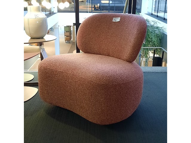 Fauteuil, eyye, caaro, kleur lana 980 poppy - afbeelding 1 van  7