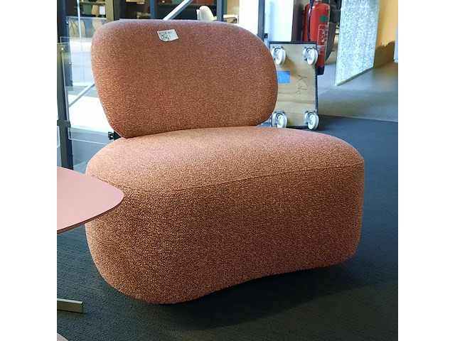 Fauteuil, eyye, caaro, kleur lana 980 poppy - afbeelding 3 van  7