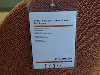 Fauteuil, eyye, caaro, kleur lana 980 poppy - afbeelding 6 van  7