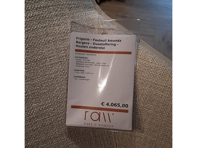 Fauteuil frigerio, amanda - afbeelding 2 van  9