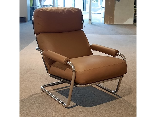 Fauteuil gelderland, mr oberman, bruin - afbeelding 1 van  9