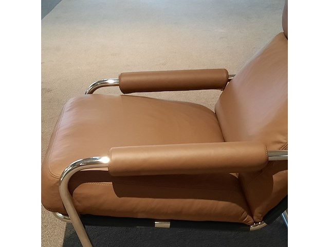 Fauteuil gelderland, mr oberman, bruin - afbeelding 5 van  9