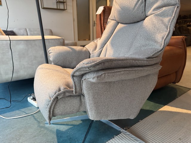 Fauteuil, grijs - afbeelding 3 van  5