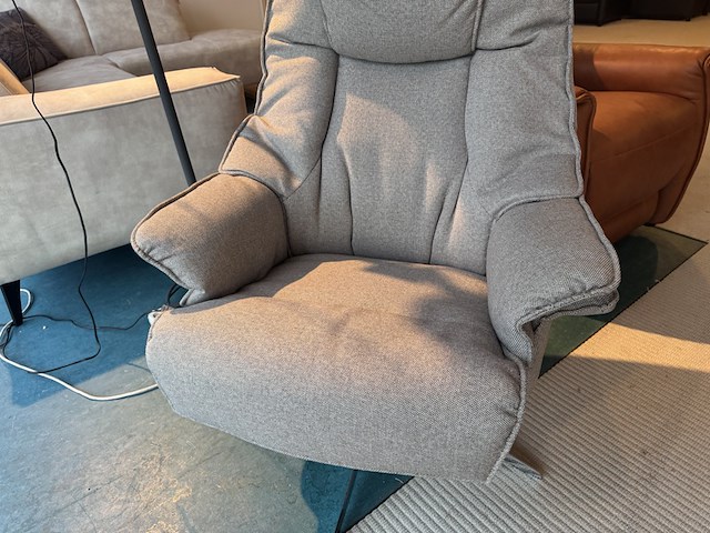 Fauteuil, grijs - afbeelding 4 van  5