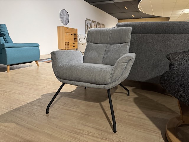 Fauteuil, grijs - afbeelding 1 van  4