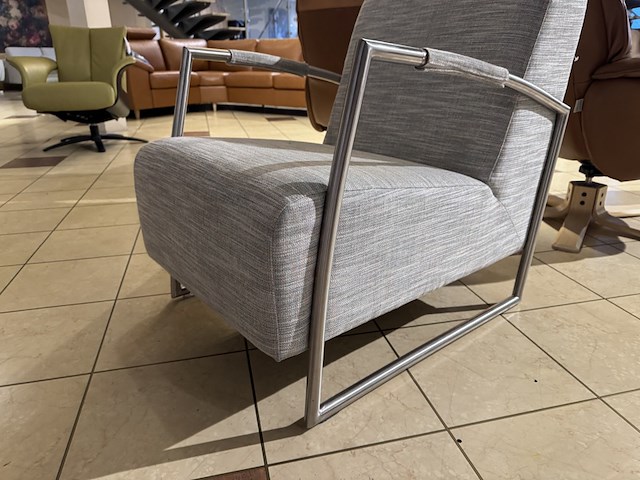 Fauteuil, grijs - afbeelding 3 van  4