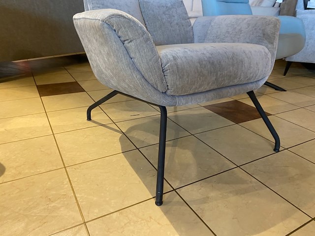 Fauteuil, grijs - afbeelding 3 van  4