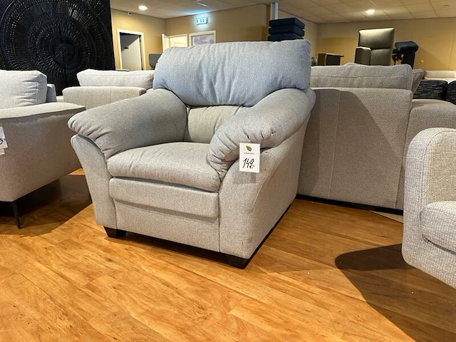 Fauteuil, grijs - afbeelding 1 van  5