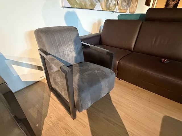 Fauteuil grijs - afbeelding 3 van  5