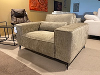 Fauteuil, grijsgroen - afbeelding 2 van  4