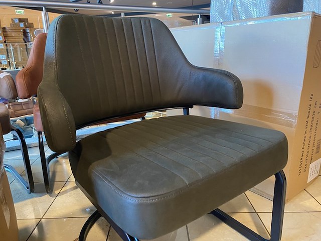 Fauteuil, groen - afbeelding 2 van  3