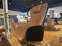 Fauteuil, hjort knudsen, bruin/zwart - afbeelding 2 van  4