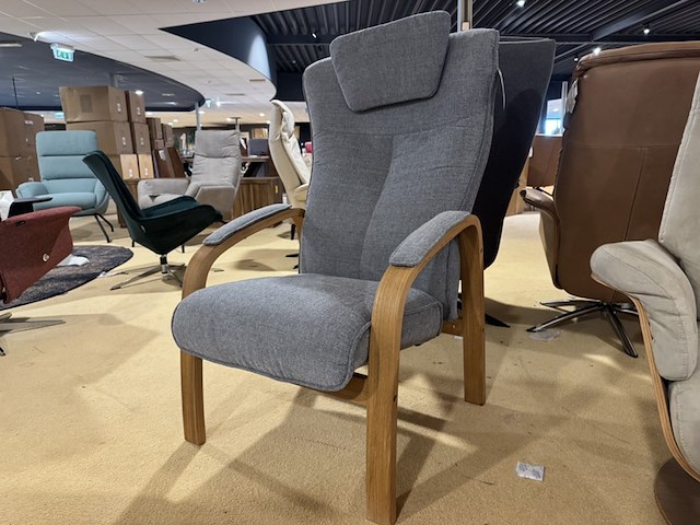 Fauteuil, hjort knudsen, grijs - afbeelding 1 van  4