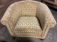 Fauteuil + hocker - afbeelding 2 van  3