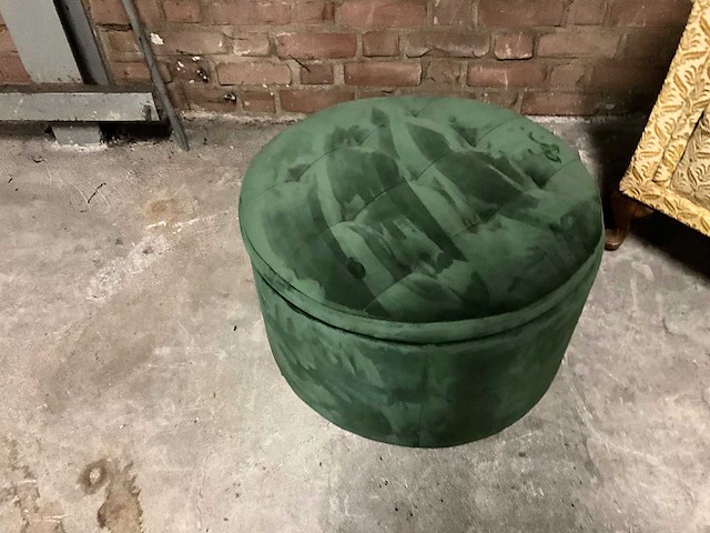 Fauteuil + hocker - afbeelding 3 van  3