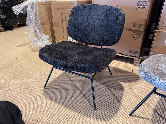 Fauteuil home bound by ky, kiki, zwart - afbeelding 1 van  3