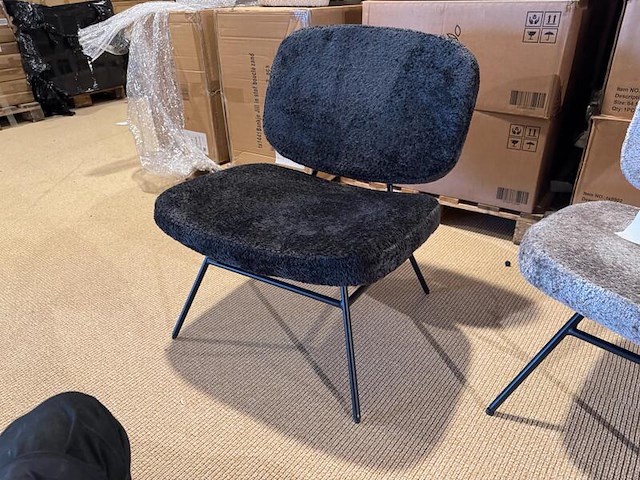 Fauteuil home bound by ky, kiki, zwart - afbeelding 1 van  3