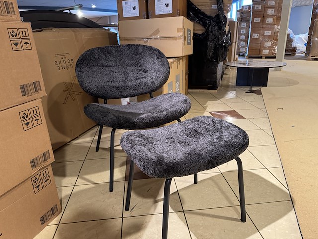 Fauteuil home bound by ky, pip, zwart - afbeelding 1 van  3