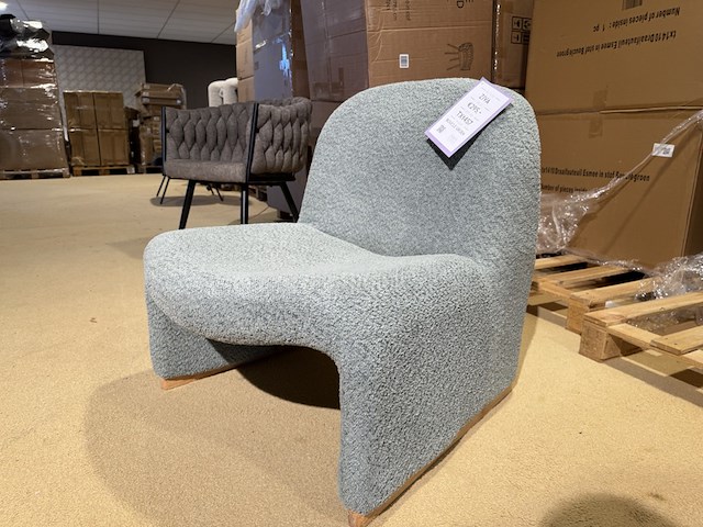 Fauteuil home bound by ky, ziva, groen - afbeelding 1 van  4