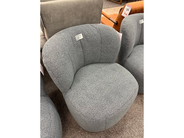 Fauteuil ingmar, geweven, blauw - afbeelding 1 van  1
