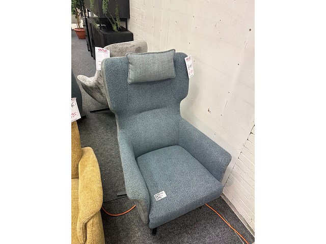 Fauteuil italië, blauw - afbeelding 1 van  6