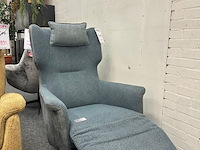Fauteuil italië, blauw - afbeelding 2 van  6