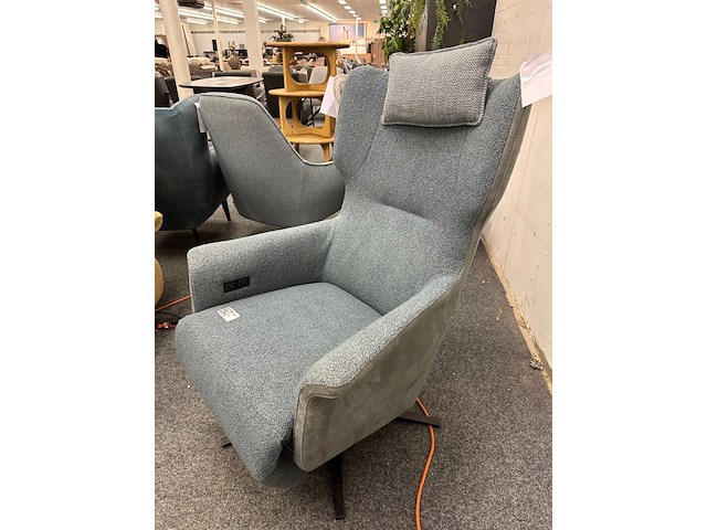 Fauteuil italië, blauw - afbeelding 4 van  6