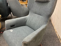 Fauteuil italië, blauw - afbeelding 4 van  6