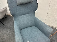 Fauteuil italië, blauw - afbeelding 5 van  6