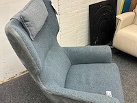 Fauteuil italië, blauw - afbeelding 6 van  6