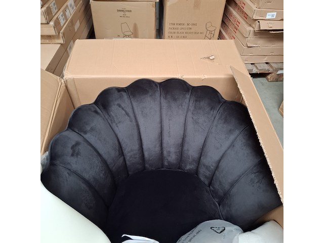 Fauteuil, jada, zwart - afbeelding 5 van  5