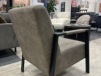 Fauteuil jaimy, microvezel, taupe - afbeelding 5 van  5