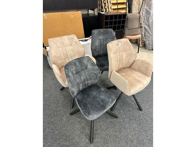 Fauteuil jolly, naturel - afbeelding 1 van  7