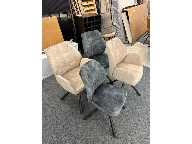 Fauteuil jolly, naturel - afbeelding 2 van  7